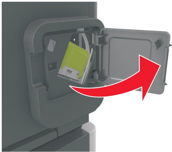 LEXMARK MS818DN - Bourrage d'agrafes dans l'unité de finition - 1