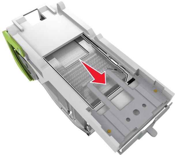 LEXMARK MS818DN - Bourrage d'agrafes dans l'unité de finition - 5