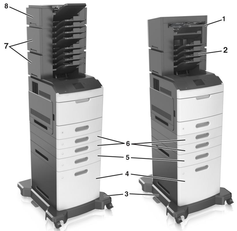 LEXMARK MS818DN - Modèle entièrement configuré - 2