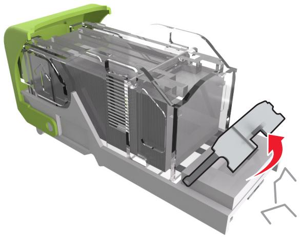 LEXMARK MS818DN - Bourrage d'agrafes dans l'unité de finition - 3
