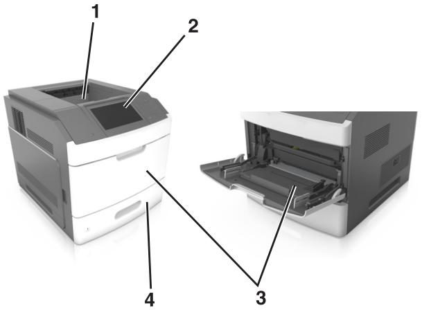 LEXMARK MS818DN - Utilisation de MS812DE - 1