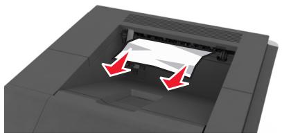 LEXMARK MS818DN - Bourrage papier dans le réceptacle standard - 1
