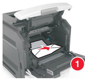 LEXMARK MS818DN - Bourrage papier derrière la porte avant - 6
