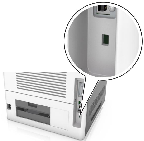 LEXMARK MS818DN - Utilisation de la fonction de verrouillage - 1