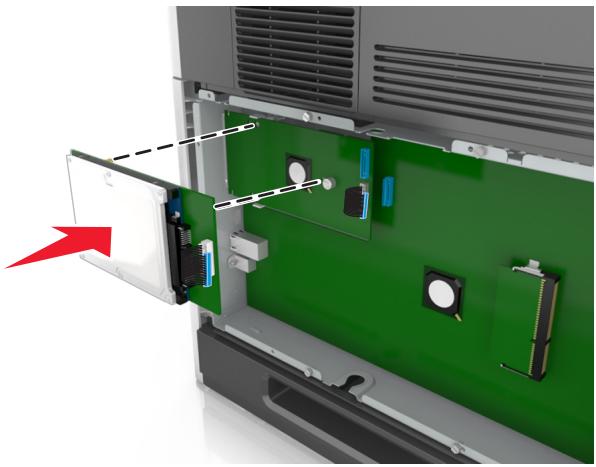 LEXMARK MS818DN - Installation d'un disque dur sur l'imprimante - 4