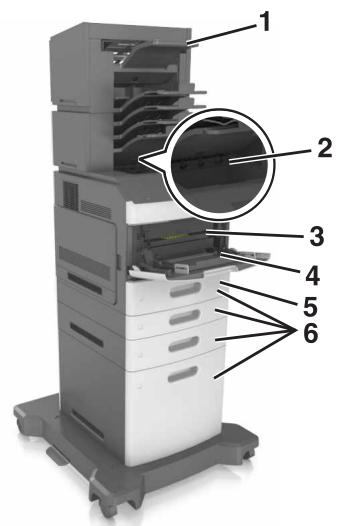 LEXMARK MS818DN - Remarques : - 1