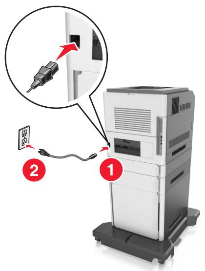 LEXMARK MS818DN - Installation des tiroirs optionnels - 10