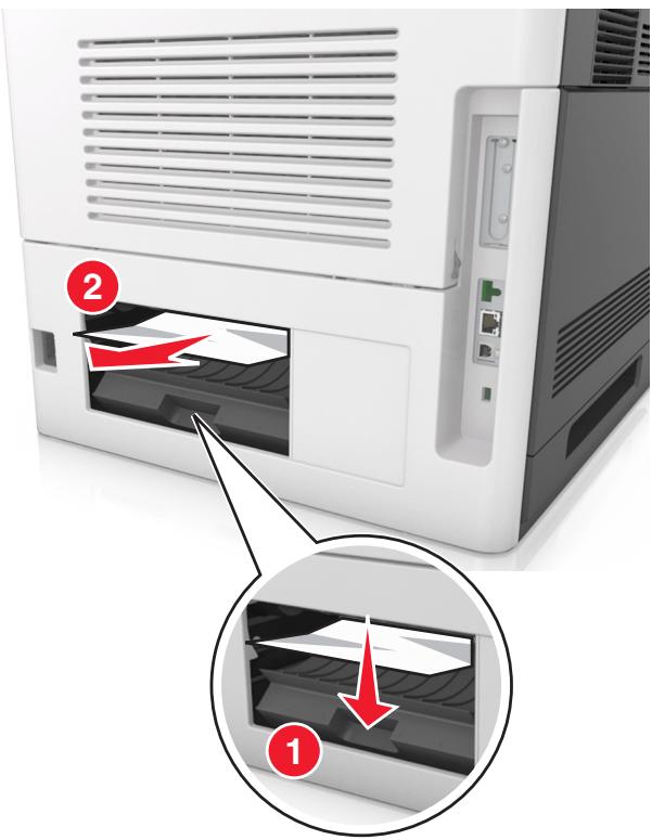 LEXMARK MS818DN - Bourrage papier derrière la porte arrière - 5