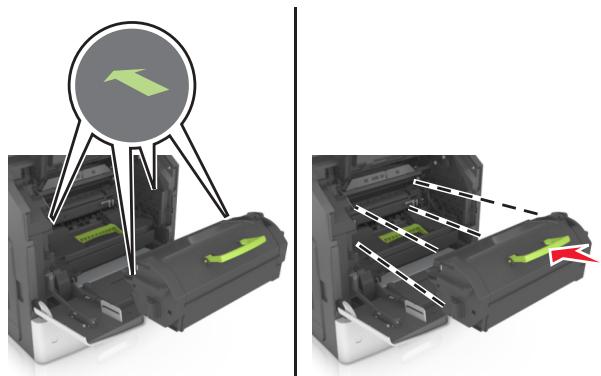 LEXMARK MS818DN - Remplacement de la cartouche de toner - 4