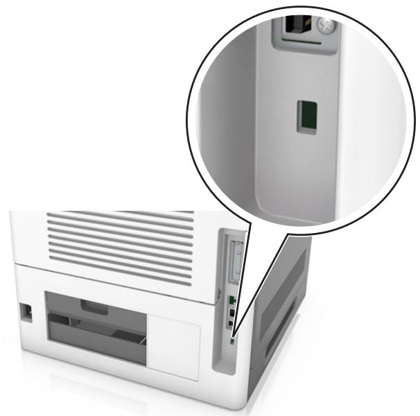 LEXMARK MS818DN - Utilisation de la fonction de verrouillage - 1