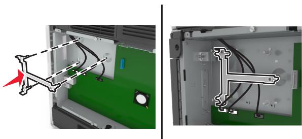 LEXMARK MS818DN - Installation d'un port internal solutions port - 5