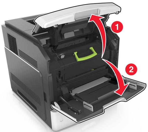 LEXMARK MS818DN - Remplacement de la cartouche de toner - 1