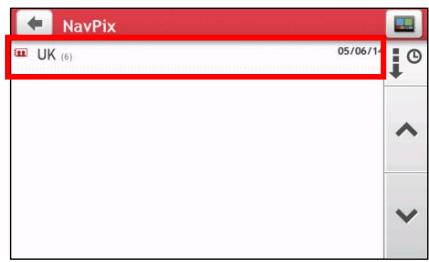 MIO SPIRIT 7670 LM - How do I navigate to a NavPix™? - 4