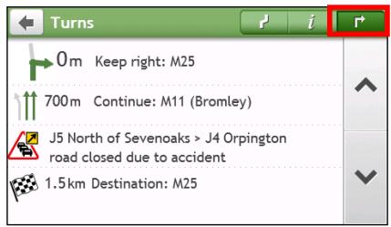 MIO SPIRIT 7670 LM - How do I view my route statistics? - 4