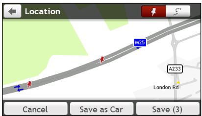 MIO SPIRIT 7670 LM - How do I capture the GPS co-ordinates of my location? - 1