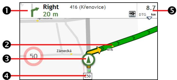 MIO SPIRIT 7670 LM - The driving map - 2