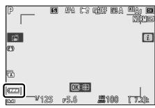NIKON Z FC - Niveau de charge de l'accumulateur - 1