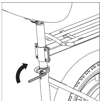 RAZOR ECOSMART SUP UK - □ Attaching the Seat and Luggage Rack (EcoSmart Metro HD Only) - 2