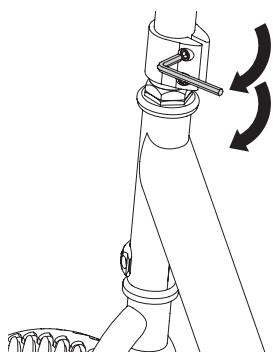 RAZOR ECOSMART SUP UK - □ Attaching the Handlebars - 2