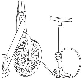 RAZOR ECOSMART SUP UK - Inflating the Tires - 1