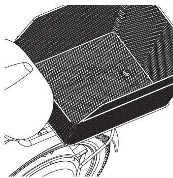 RAZOR ECOSMART SUP UK - □ Attaching the Basket (EcoSmart Metro HD Only) - 3