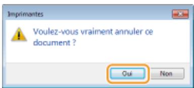 CANON LBP251 - Cliquez sur [oui]. - 1