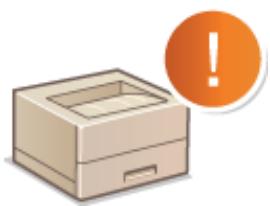 CANON LBP251 - Un message ou un code d'erreur apparait - 1