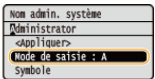 CANON LBP251 - Changement du mode de saisie - 1