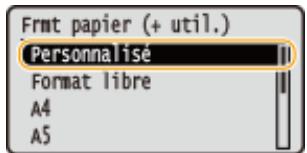 CANON LBP251 - Chargement de papier de format personnalisé - 1