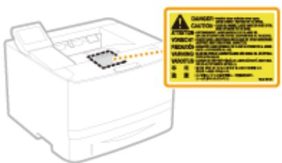 CANON LBP251 - Sécurité relative au laser - 1