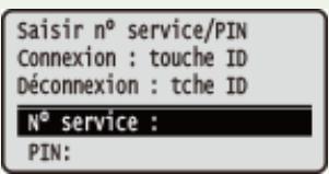 CANON LBP251 - Connexion à l'appareil - 1