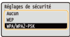 CANON LBP251 - Configuration de la connexion par la définition des réglages détaillés - 2