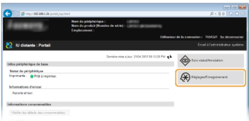 CANON LBP251 - Définition des adresses IPV6 - 2