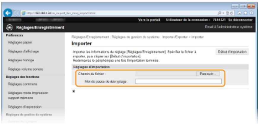 CANON LBP251 - Chargement des données mémorisées - 3