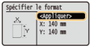 CANON LBP251 - Chargement de papier de format personnalisé - 4