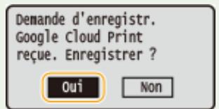 CANON LBP251 - Enregistrement depuis un périphérique mobile ou google chrome - 1