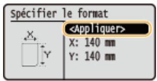 CANON LBP251 - Enregistrement d'un format de papier personnalisé - 4