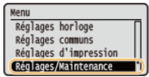 CANON LBP251 - Réglages/maintenance - 1