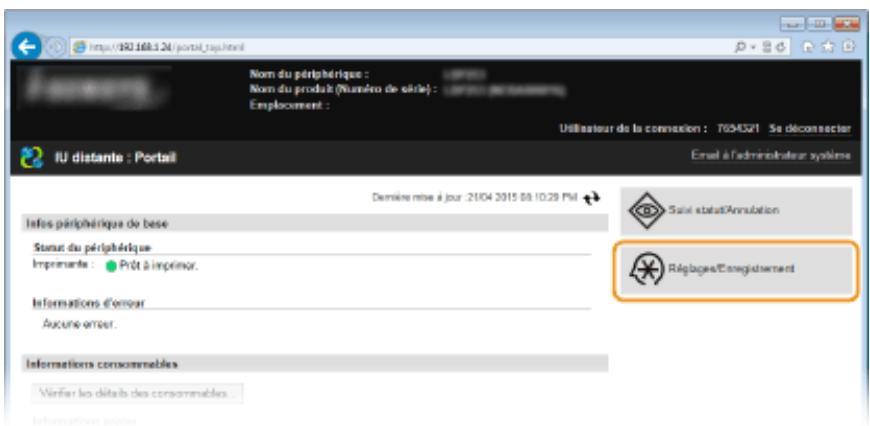 CANON LBP251 - Configuration de DNS - 2