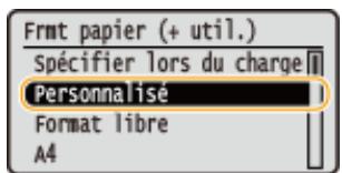 CANON LBP251 - Enregistrement d'un format de papier personnalisé - 1