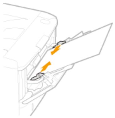 CANON LBP251 - Alignez les guides papier sur les bords du papier. - 1