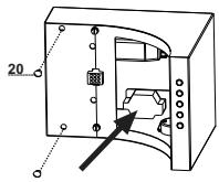 FABER Bios EG6 X F32 - 110.0255.502 - Montage van de steun van de afzuigkap - 2