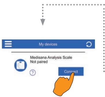 MEDISANA BS 444 - C) Connect your scales with your smartphone* - 9