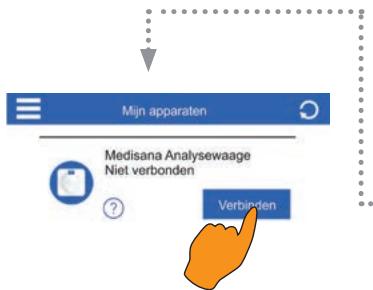 MEDISANA BS 444 - Start de app. - 5