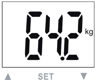 MEDISANA BS 444 - B) Configuración de los datos personales en la balanza - 7