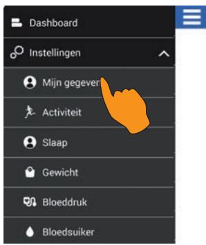 MEDISANA BS 444 - Start de app. - 2