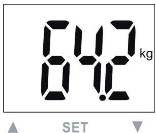 MEDISANA BS 444 - B) Setting the personal data in the scales - 8
