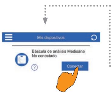 MEDISANA BS 444 - Inicie la aplicacion. - 3