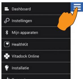 MEDISANA BS 444 - Start de app. - 1