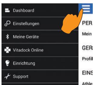 MEDISANA BS 444 - Starten Sie die App. - 1